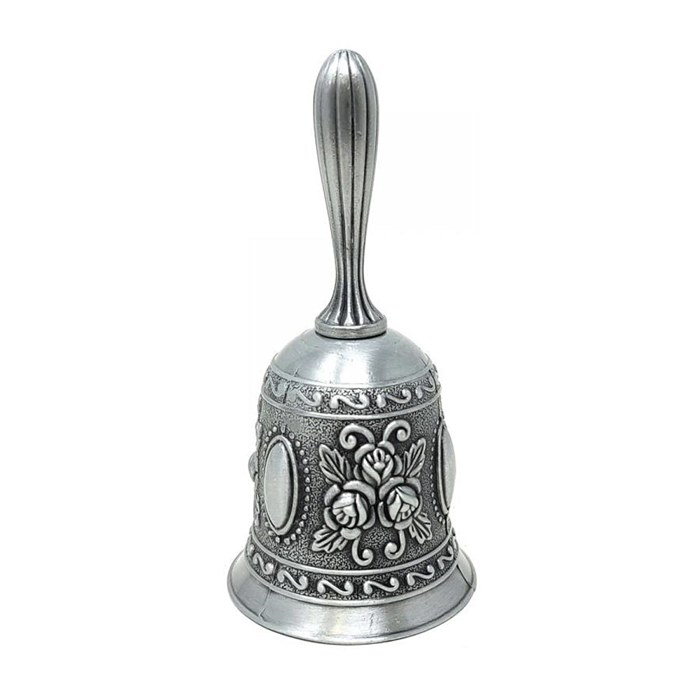 Silver Floral Altar Bell | Witchcraft Supplies