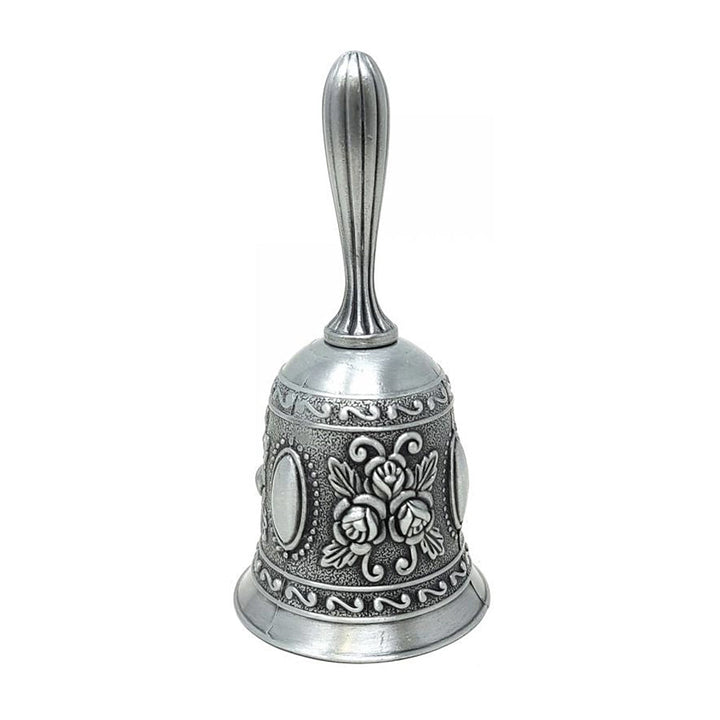 Silver Floral Altar Bell | Witchcraft Supplies