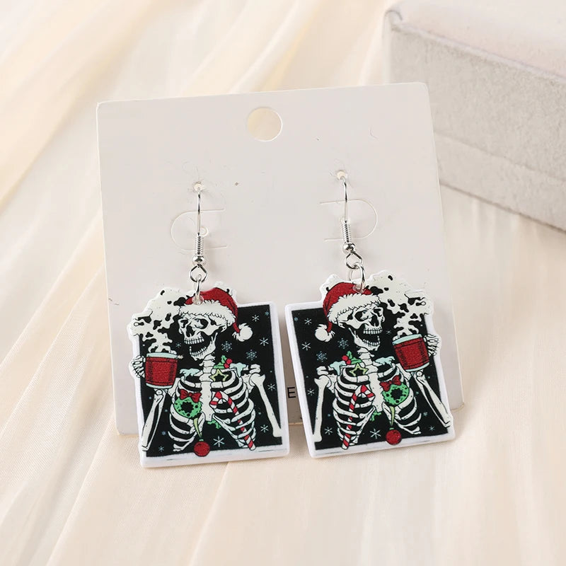 Skeleton Creepmas Earrings