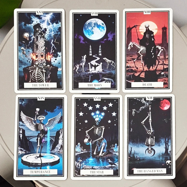 Skeleton Tarot Cards