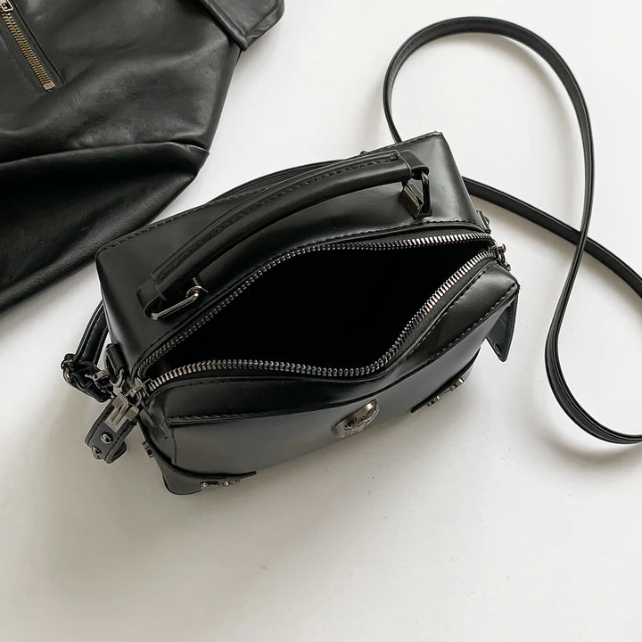 Skull Black Purse