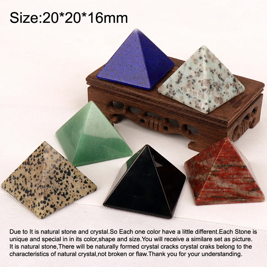 Small Crystal Pyramids