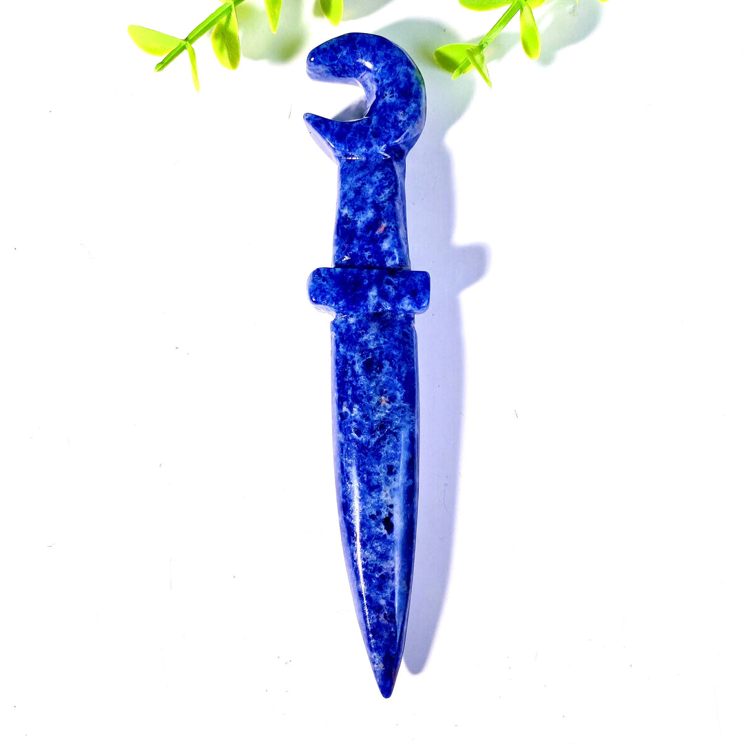 Sodalite Crystal Athame