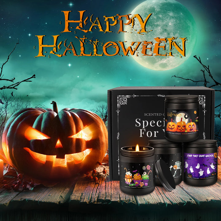 Soy Candle Set For Halloween 