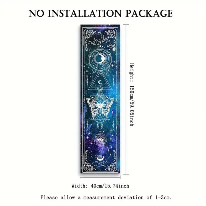 Space Butterfly Boho Wall Banner Tapestry