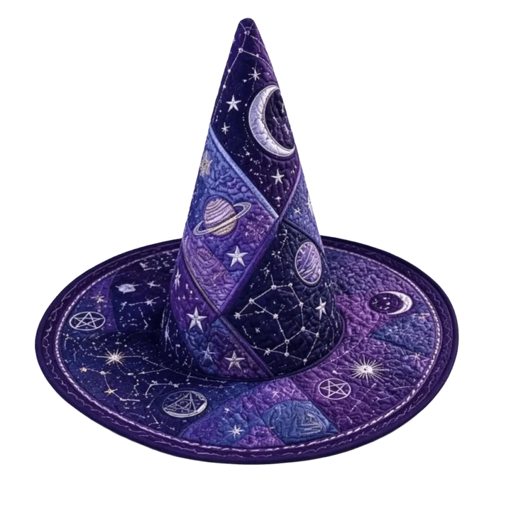 Space Moon Witch Hat
