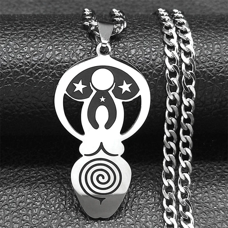 Spiral Goddess Necklace