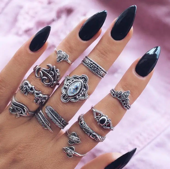 Spiritual Boho Ring Sets