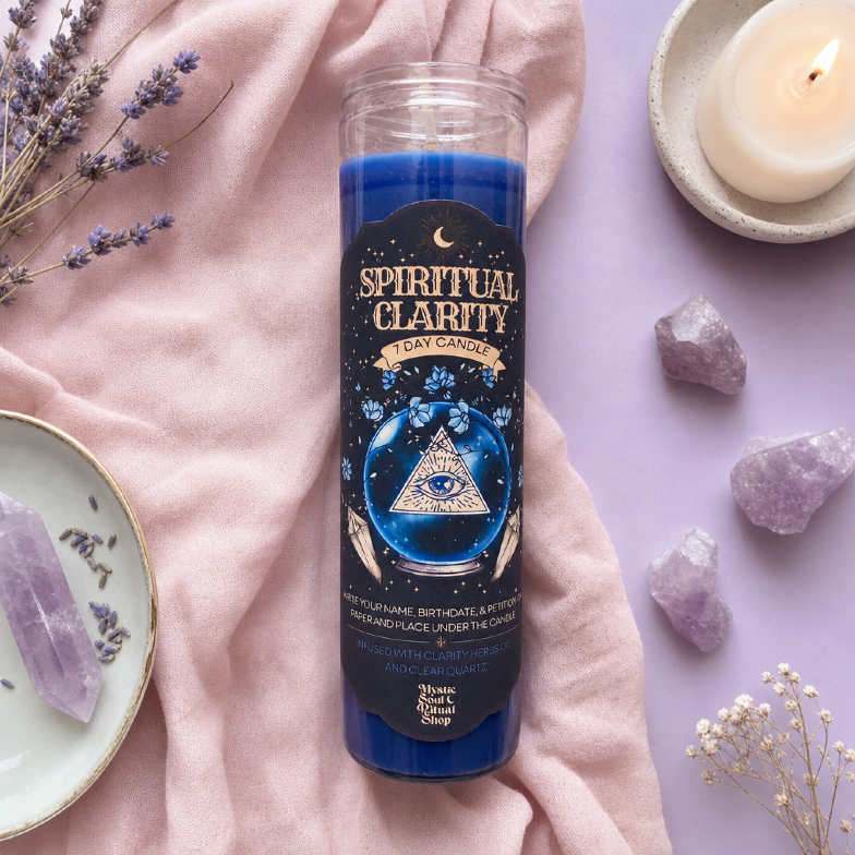 Spiritual Clarity Spell Candle