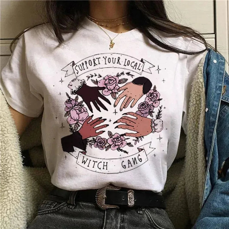 Support Your Local Witch Gang T-Shirt