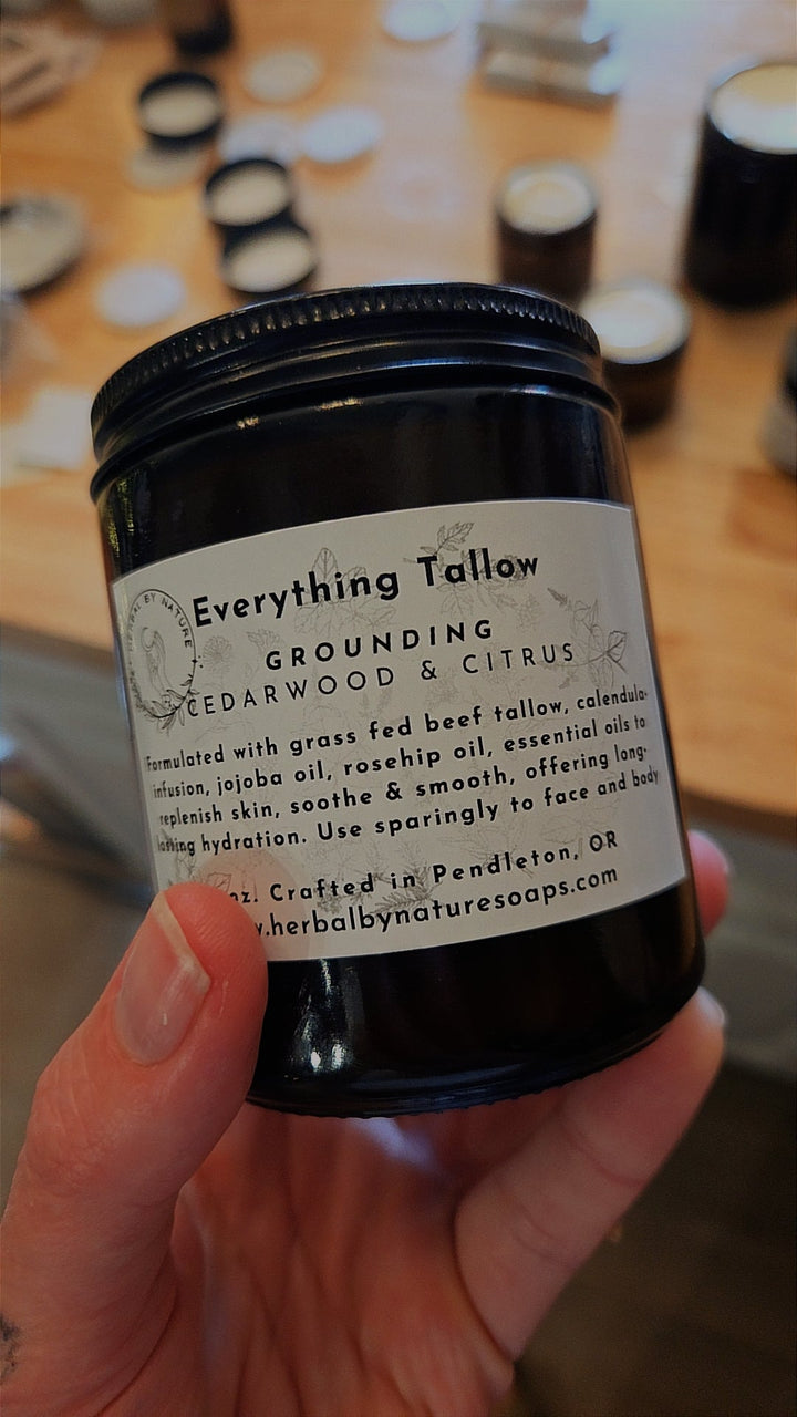 Tallow Balm Cedarwood & Citrus
