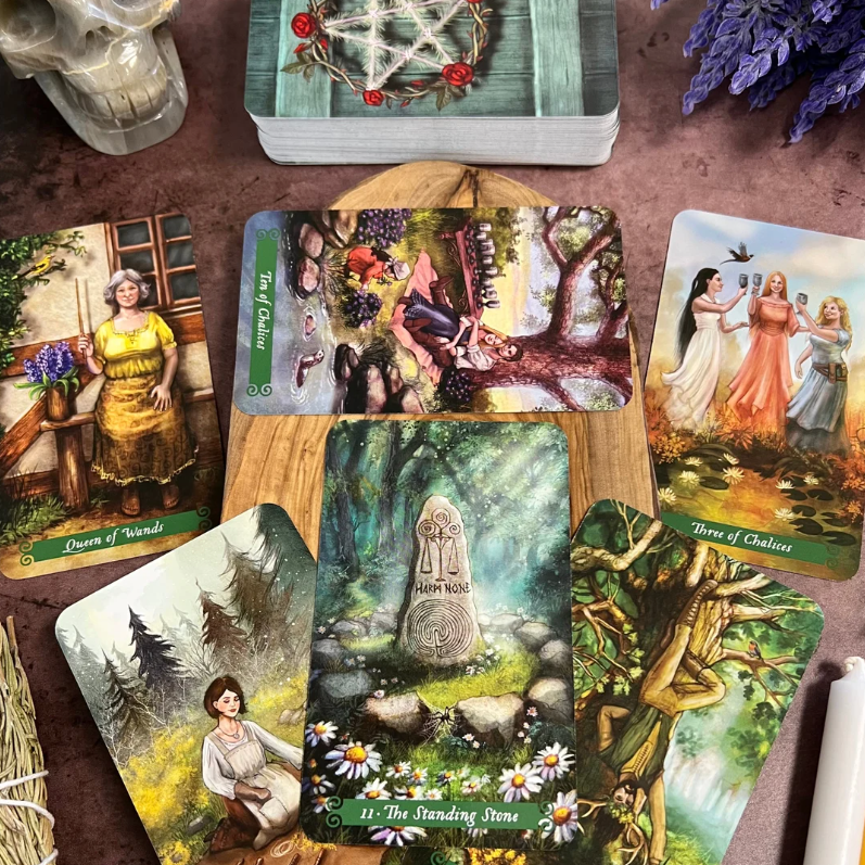 The Green Witch Tarot Cards