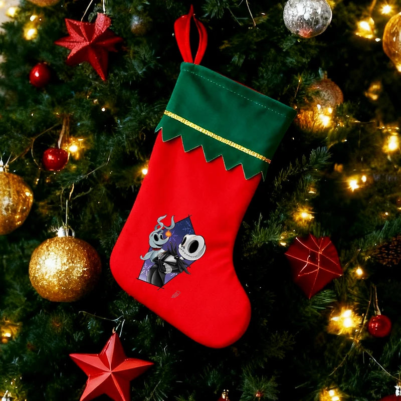 The Nightmare Before Christmas Jack and Zero Christmas Stocking