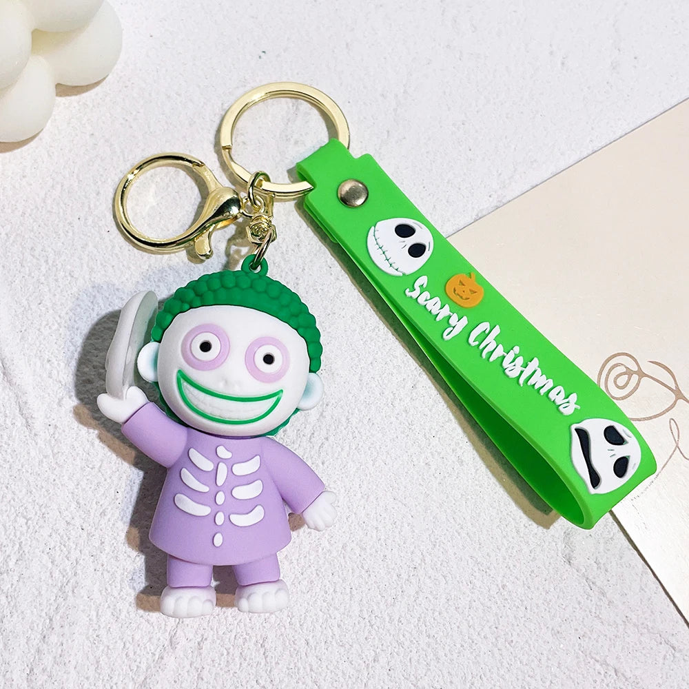 The Nightmare Before Christmas Keychains - Barrel
