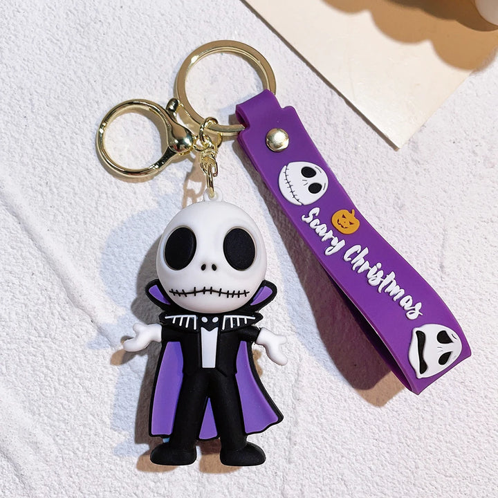 The Nightmare Before Christmas Keychains - Jack Skellington King