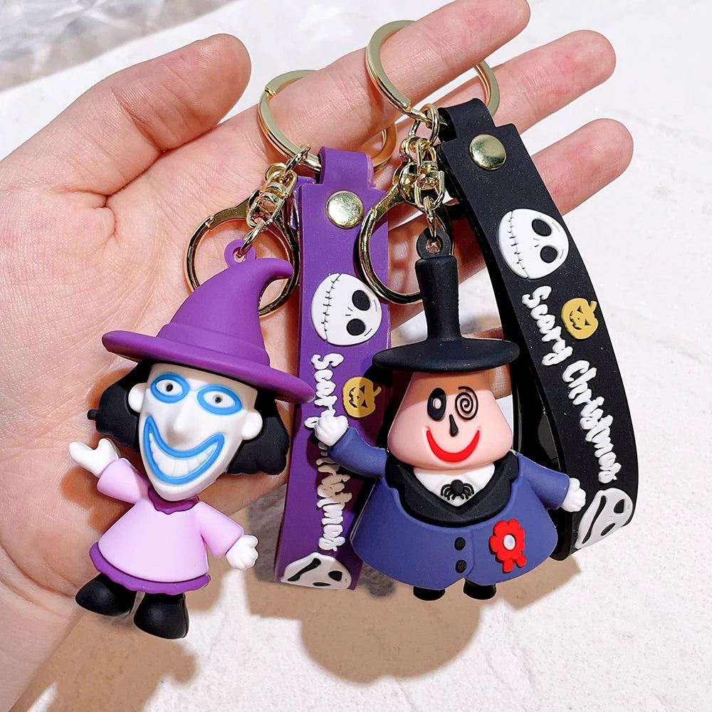 The Nightmare Before Christmas Keychains - Mayor & Shock