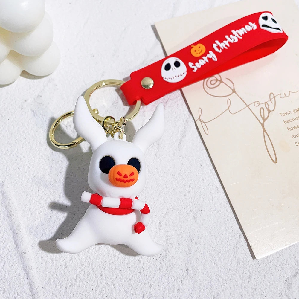 The Nightmare Before Christmas Keychains - Zero