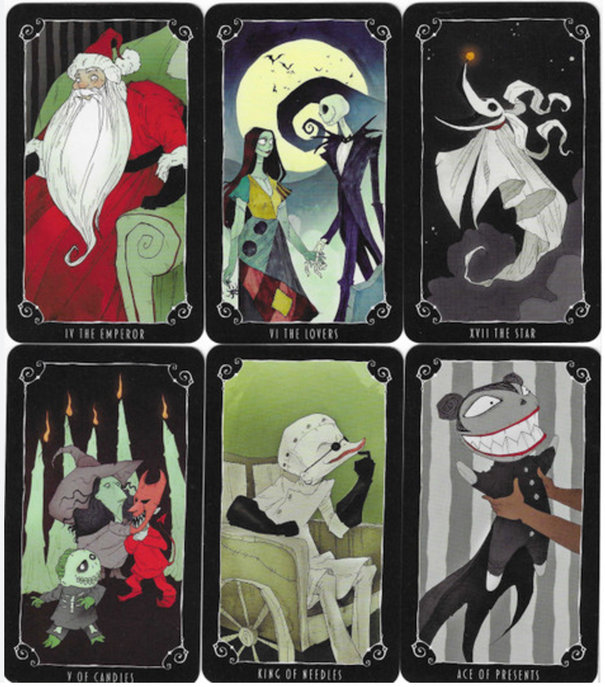 The Nightmare Before Christmas Tarot Cards