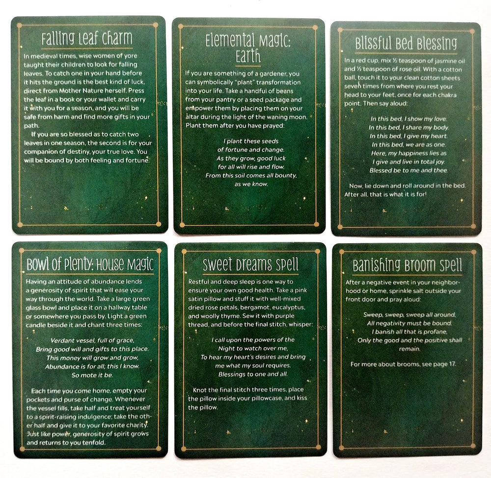 The Practical Witch's Spell Deck Cards