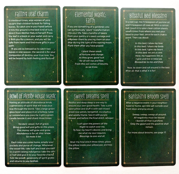 The Practical Witch's Spell Deck Cards