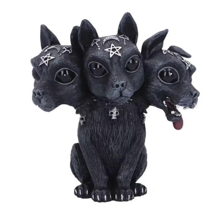 Three Headed Dog Statue