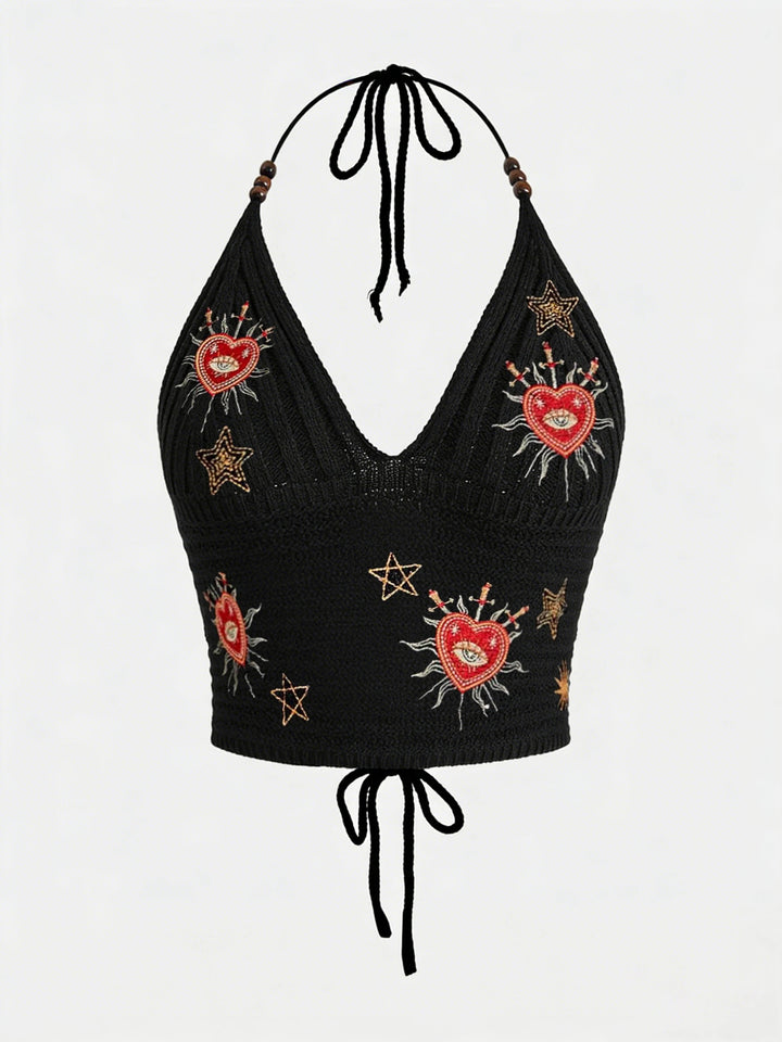 Three Of Swords Cami Knit Top