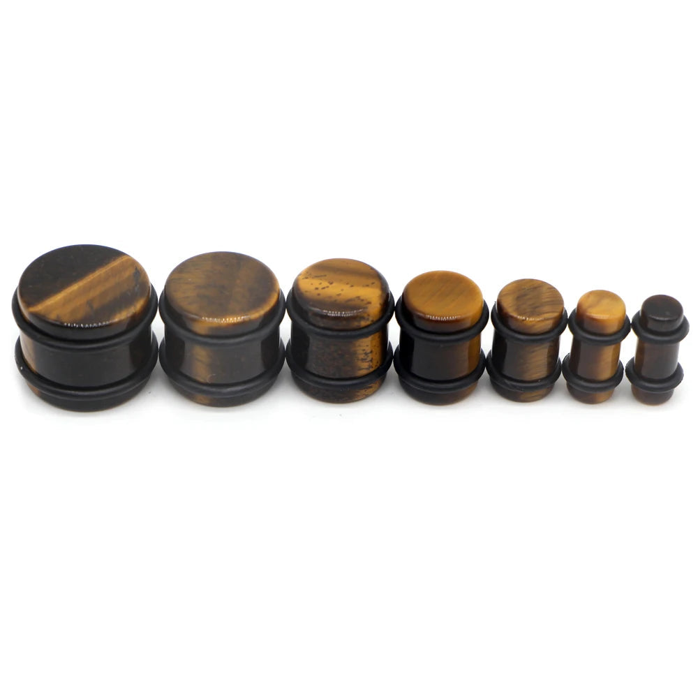 Tiger Eye Gauges Sizes