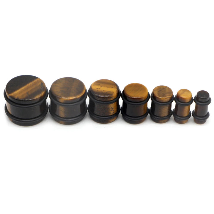 Tiger Eye Gauges Sizes