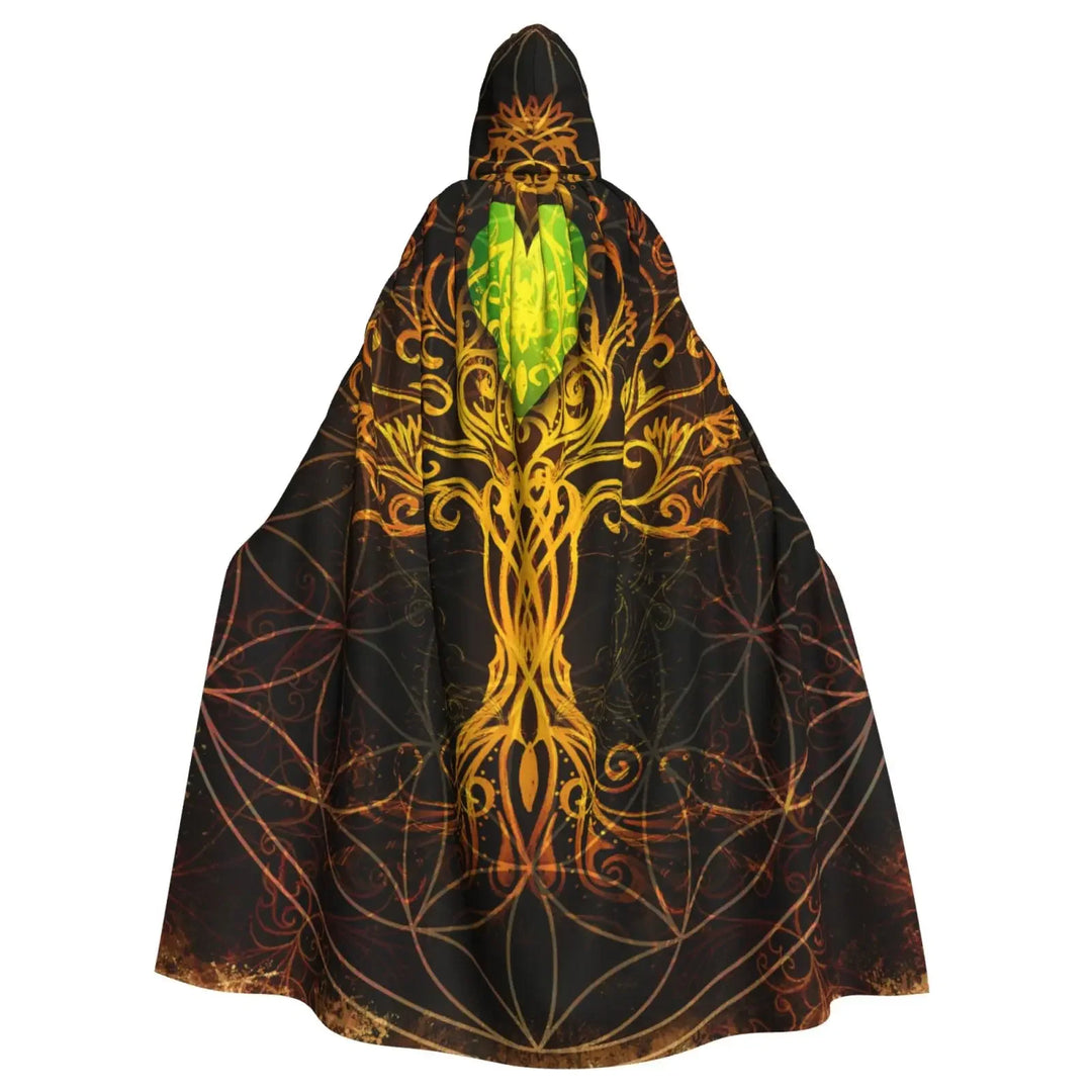 Tree Of Life Green Heart Cloak