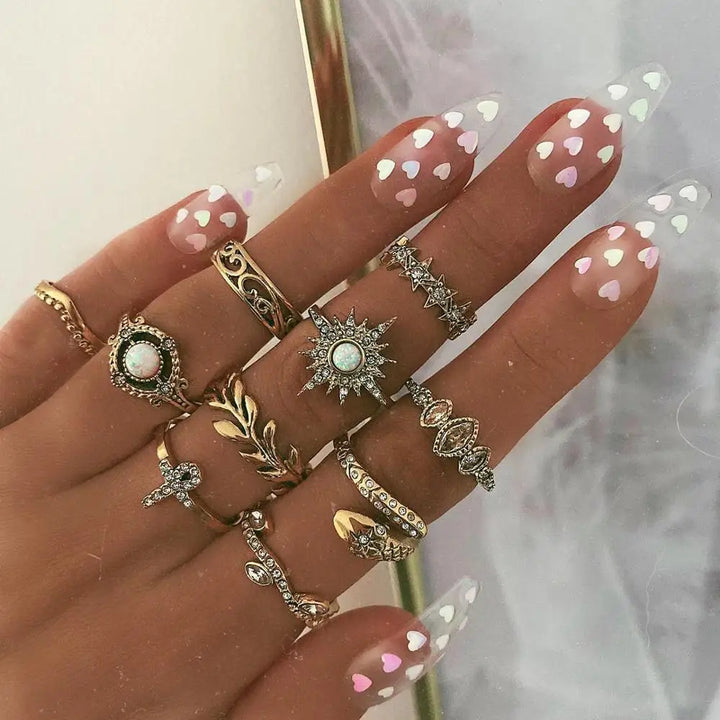 Trendy Gold Rings