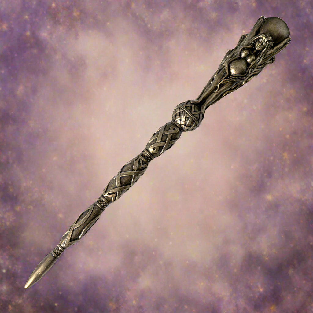 Triple Goddess Magic Wand