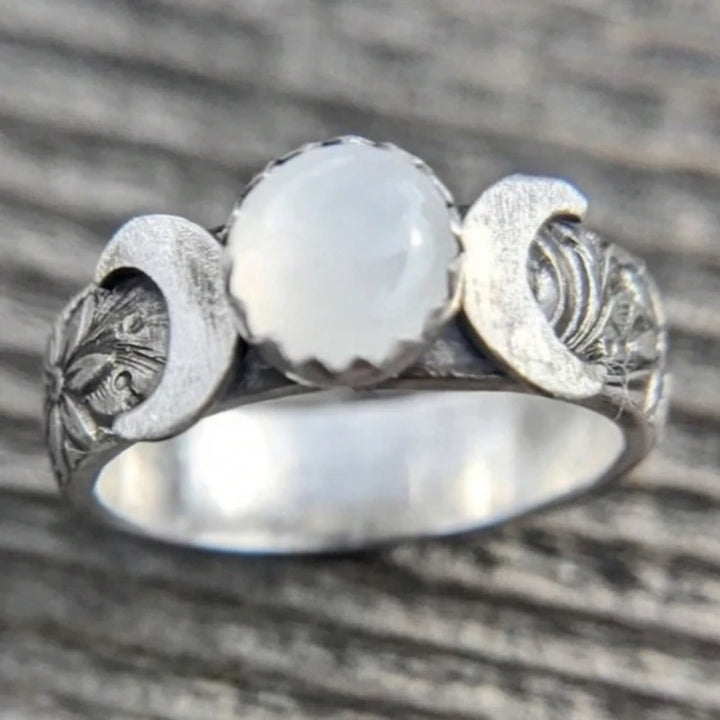 Triple Moon Band Ring