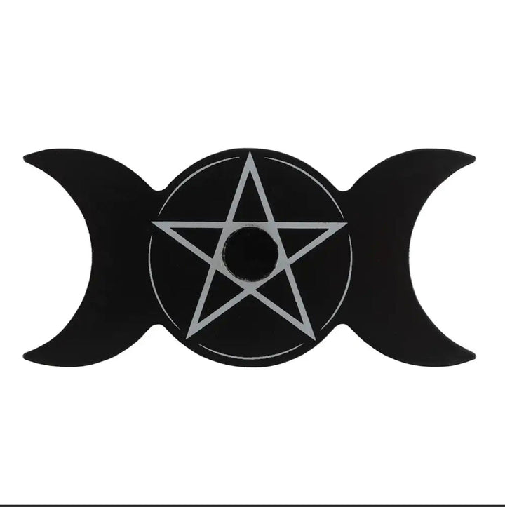 Triple Moon Candle Holder