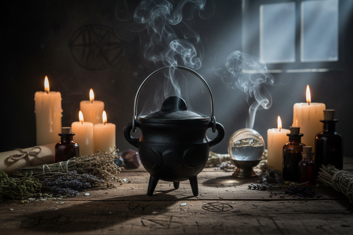 Triple Moon Cauldron