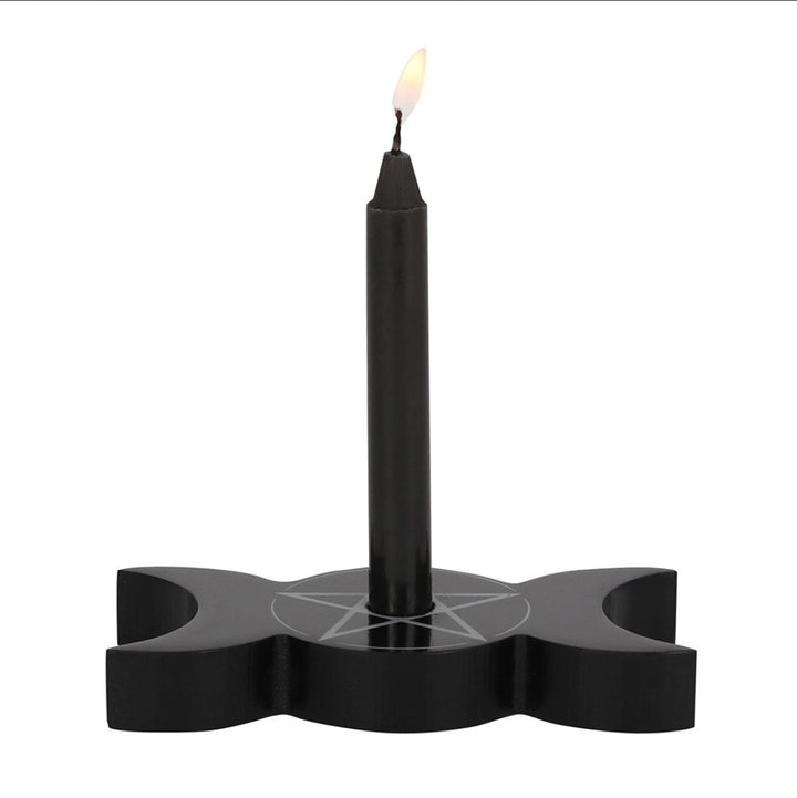 Triple Moon Ritual Candle Holder