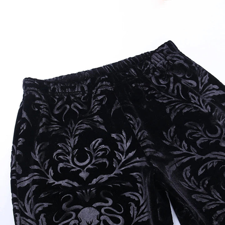 Velvet Moon Floral Pants