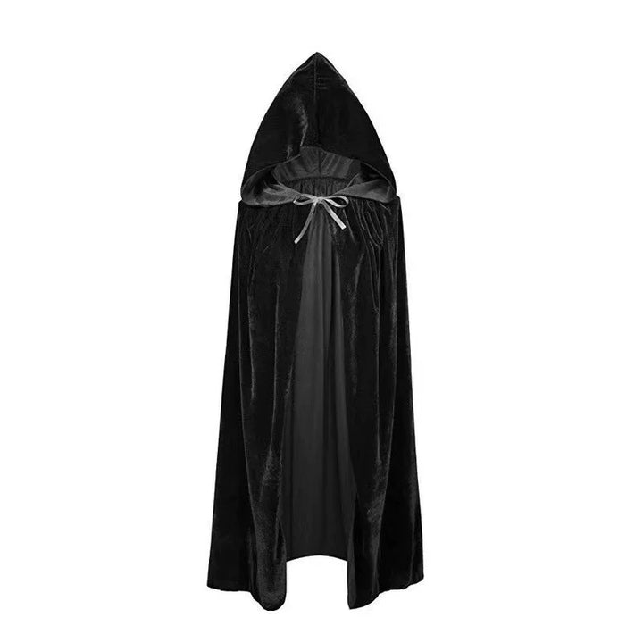 Velvet Witch Cloak - Black 