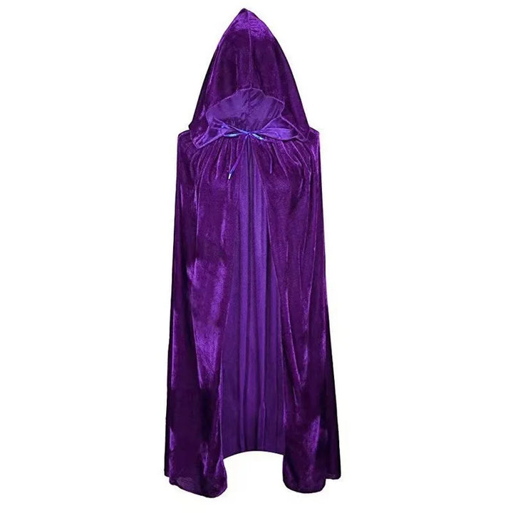 Velvet Witch Cloak - Purple 