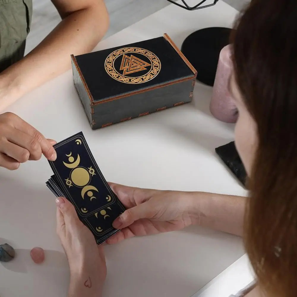 Viking Nordic Tarot Card Box