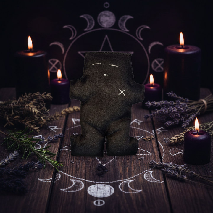 Black Voodoo Doll