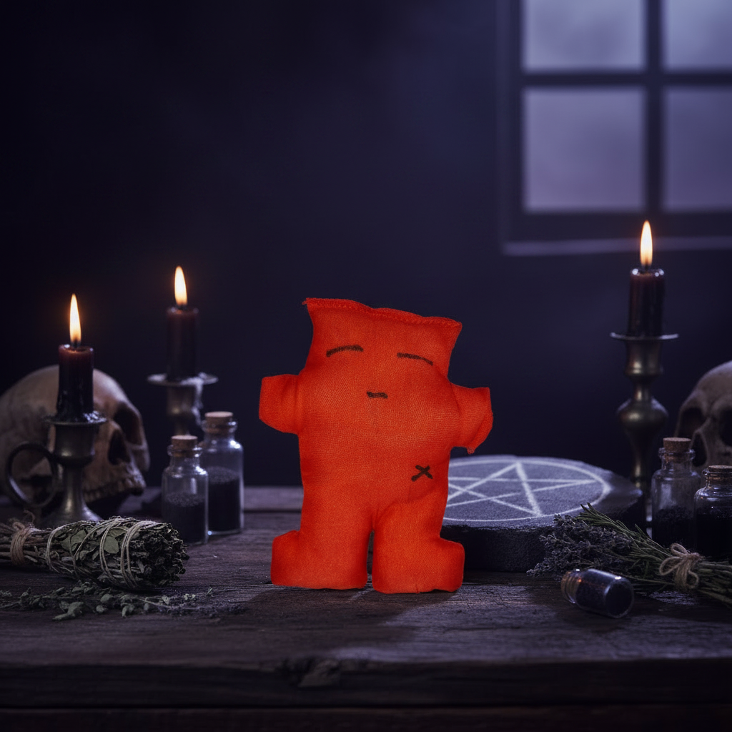 Red Voodoo Doll