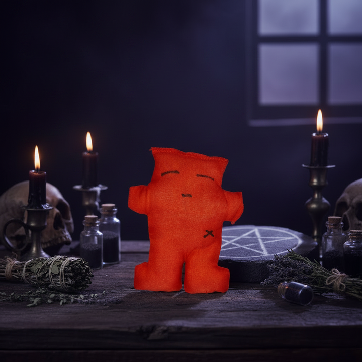 Red Voodoo Doll