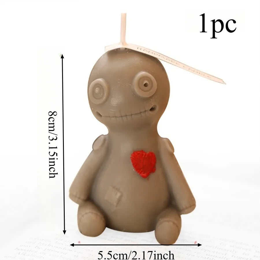 Voodoo Doll Candle