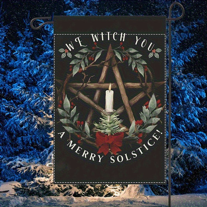 We Witch You A Merry Solstice Banner