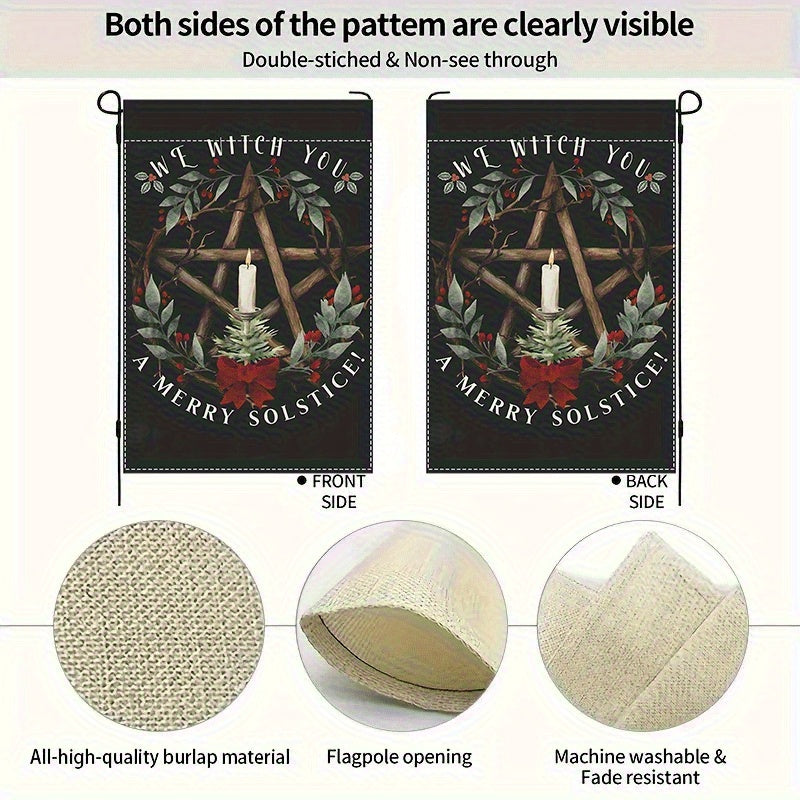 We Witch You A Merry Solstice Christmas Banners