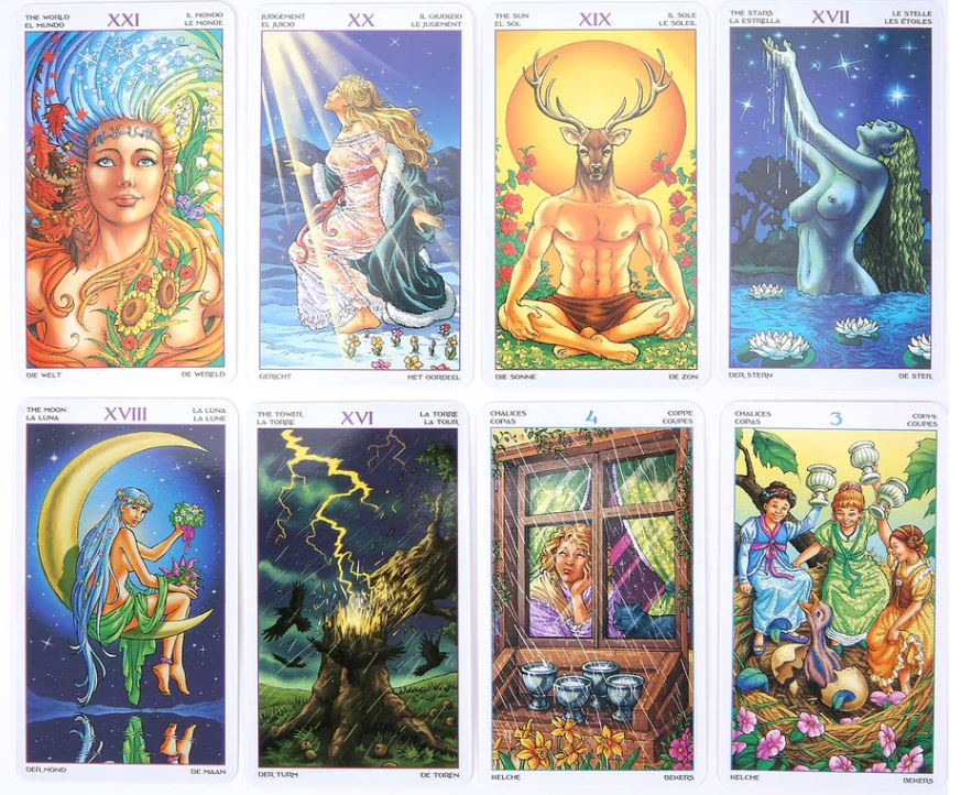 Wheel Of The Year Tarot Cards