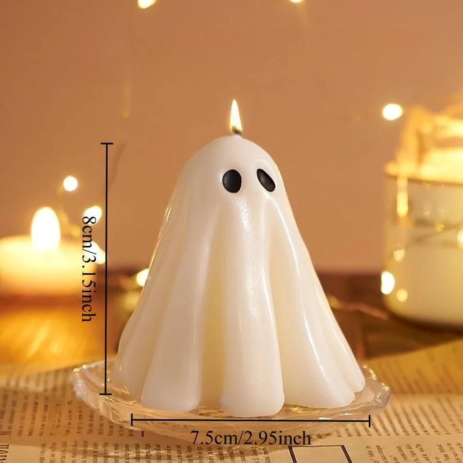 White Ghost Candle