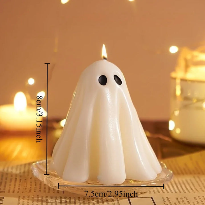 White Ghost Candle