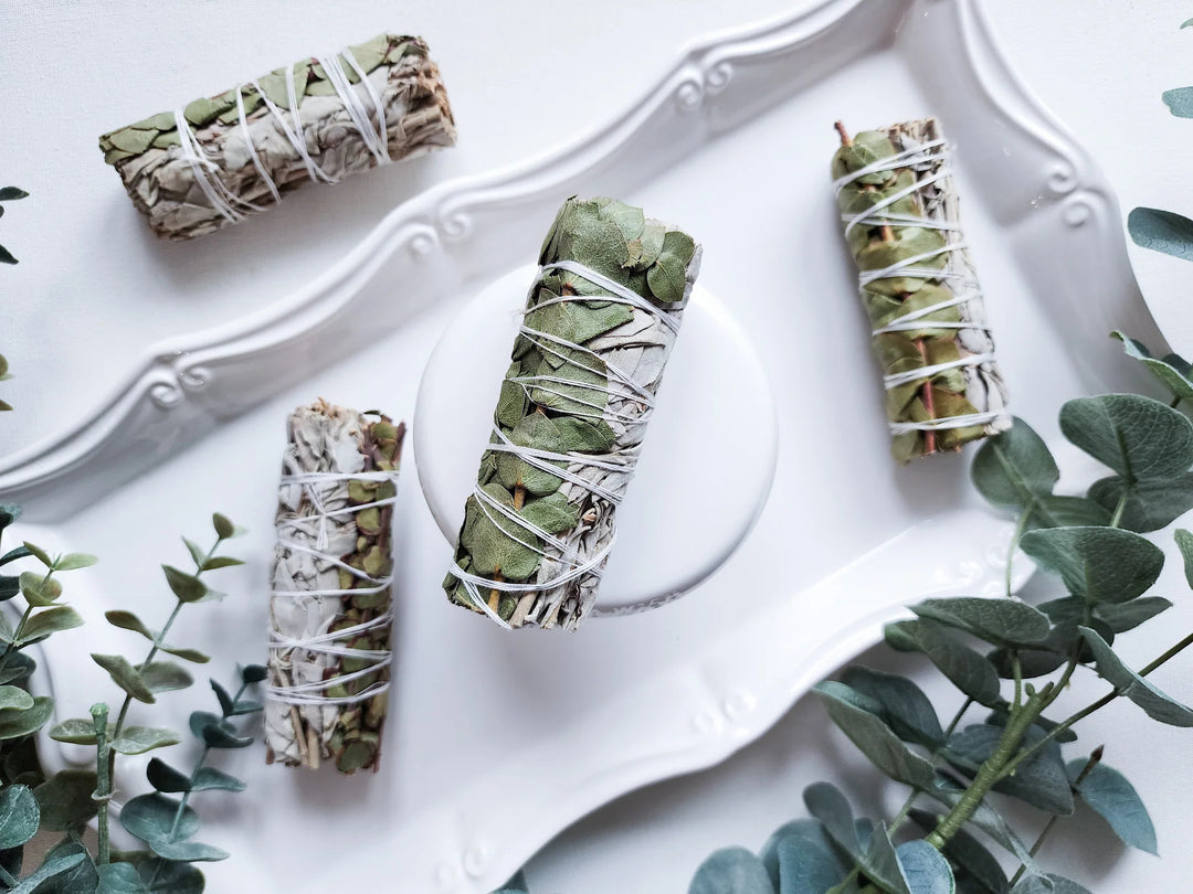 White Sage & Eucalyptus Smudge Stick