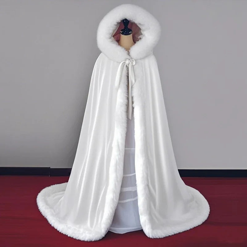 White Winter Cloak